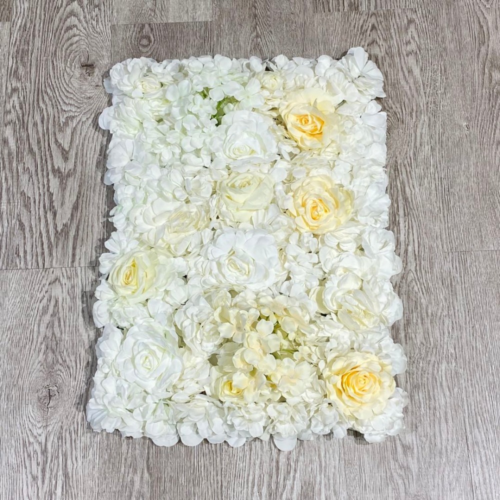 2021 40x60cm Artificial Flower Wall Wedding Decoration Flower Mats Rose