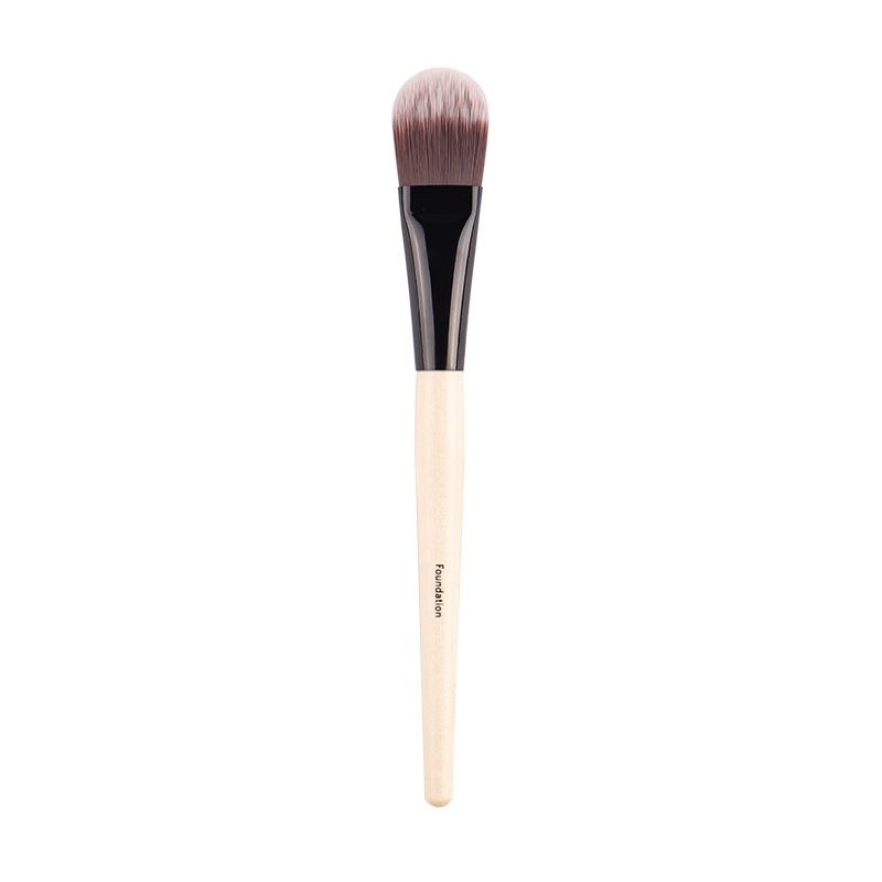 

BB FOUNDATION BRUSH - Quality Cosmetiics Makeup Brushes Blender - Wood Handle