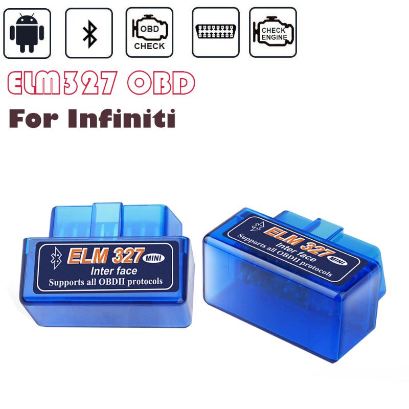 

For INFINITI Q50 Q60 G37 G35 QX80 QX70 QX50 Q70 FX35 FX/M/EX ELM327 OBD2 Scanner Torque Android Bluetooth OBD2 Diagnostic Tools