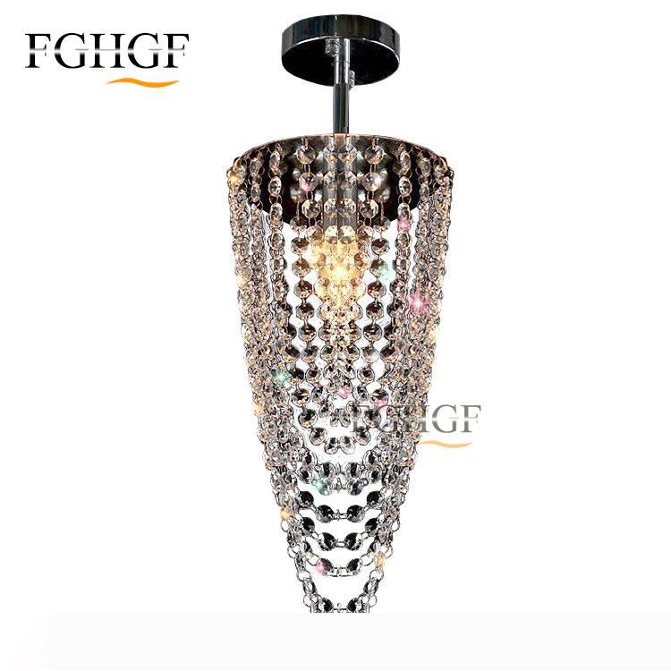 

Small Crystal Chandeliers Aisle Hallway Mini Crystal Light Lamp for Ceiling Corridor Cristal Lustres Light Chandeliers Free Shipping