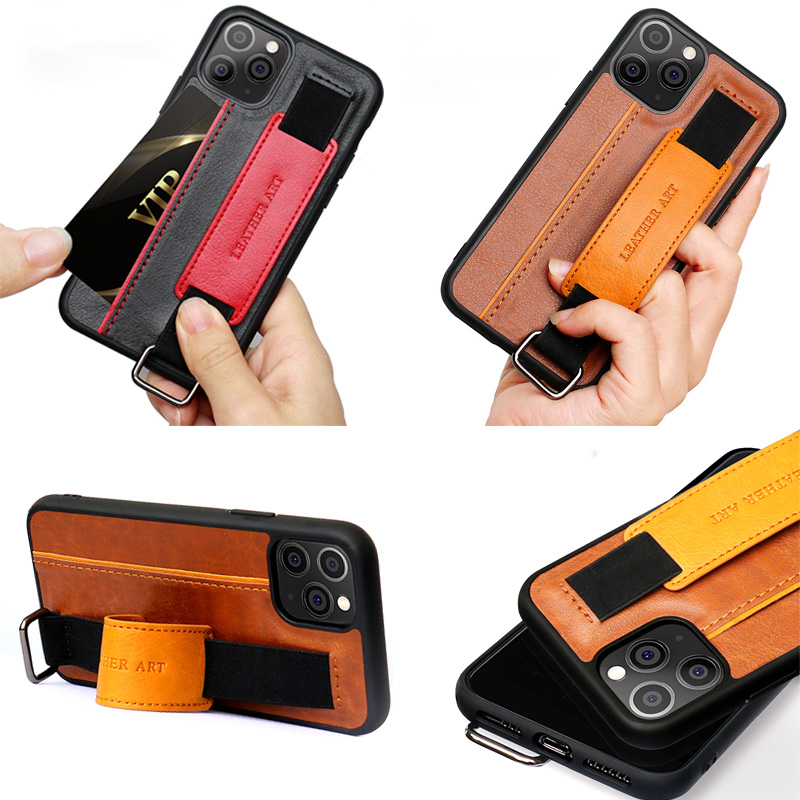 

Luxury Designer Phone Cases for iPhone 12 11 Pro Max 6 7 8plus XS XR PU leather Classic Soft edge fashion Mobile phone protection cover, Black/red