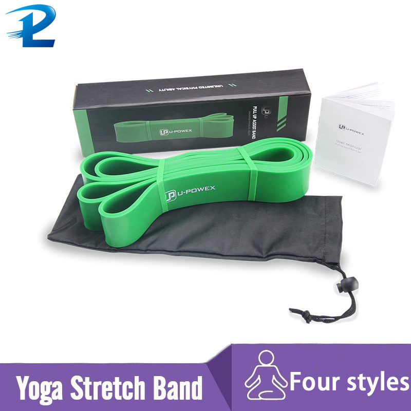 

Rally auxiliary belt fitness equipment health exercise yoga belt yoga auxiliary accessories natural latex stretch, Red