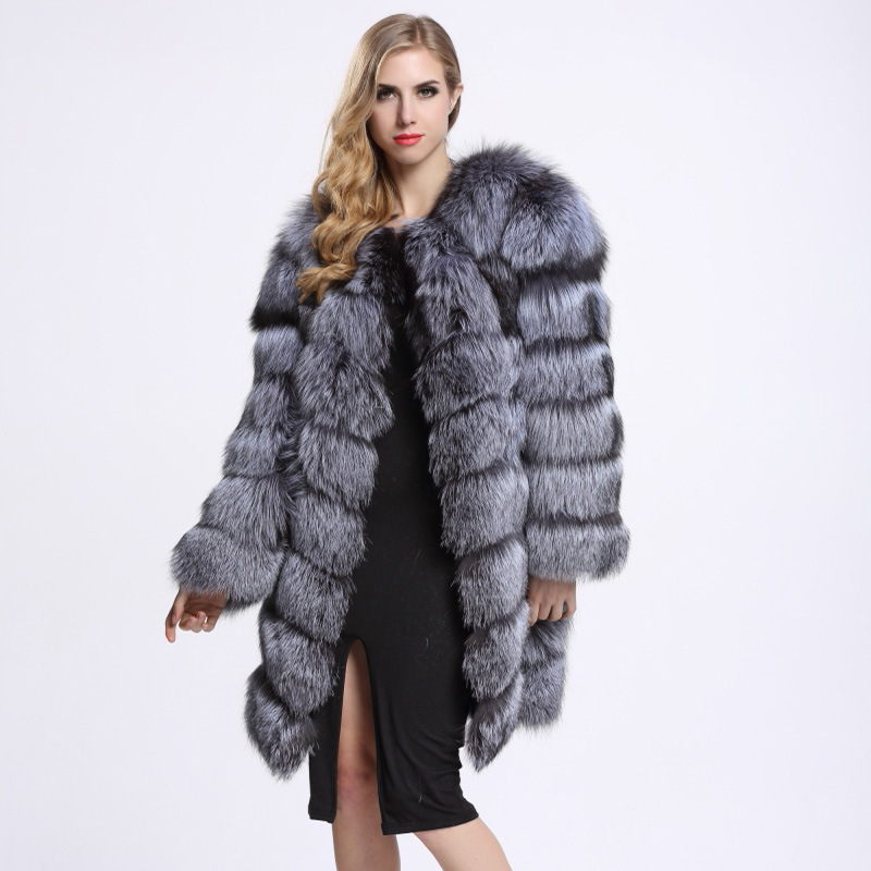 

Savabien 2020 Fashion Winter Coat Women Thick Warm Faux Fur Coat Luxury Long Fur Coats Ladies Overcoat Streetwear Shaggy Jacket, Black