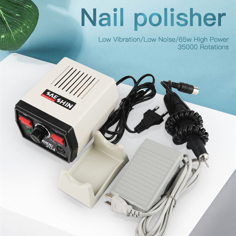

Electric Apparatus For Manicure ST204 Nail Drill Machine 35000RPM Nail Art Gel Salon Polishing Equitment Manicure Machine