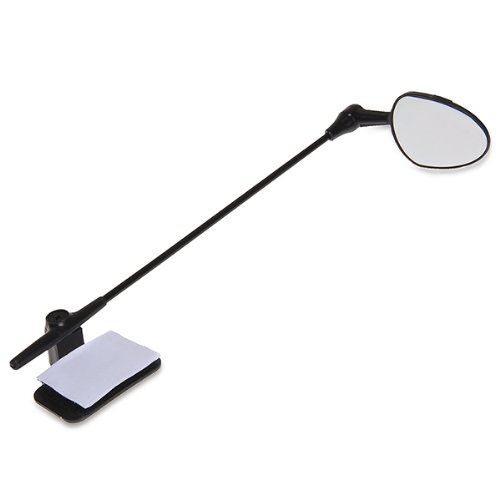 

Adjustable helmet Rearview Mirror for bike bicycle, Black