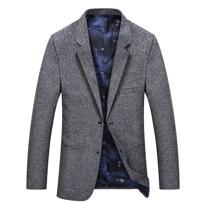 

2020 men's wear the new suit men's suits men leisure suit jacket male autumn new coat, Gray