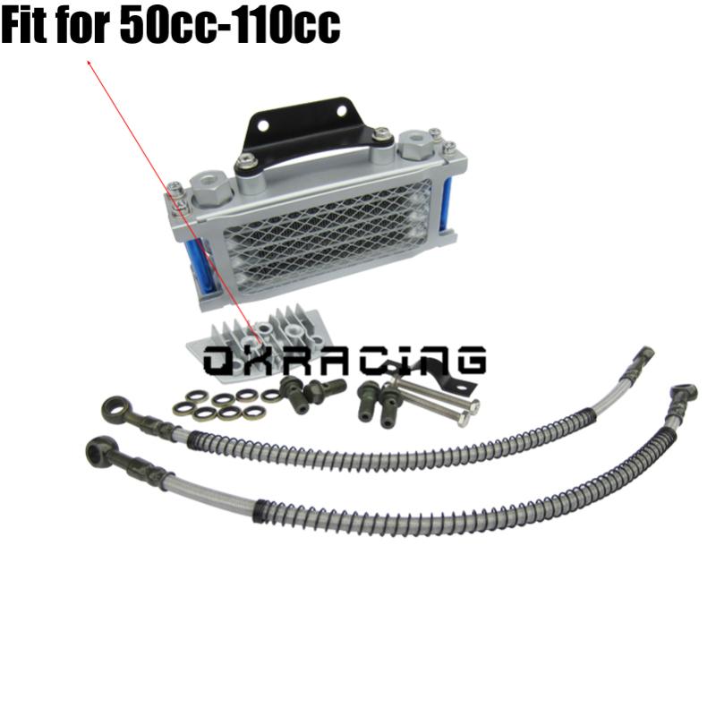 

Oil cooler radiator engine for dirt bike pitbike stunt ATV monkey Kayo stunt Irbis cr crf 50cc 70cc 90cc 110cc