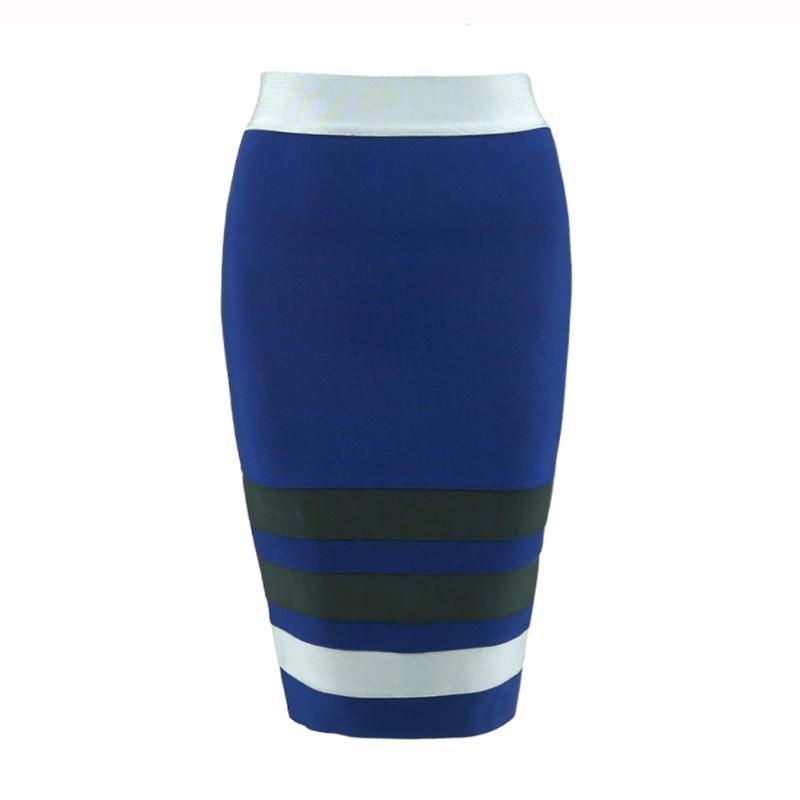 

2020 New Sexy Bodycon Women Celebrity Chic Knee Length Pencil Bandage Skirts, Black