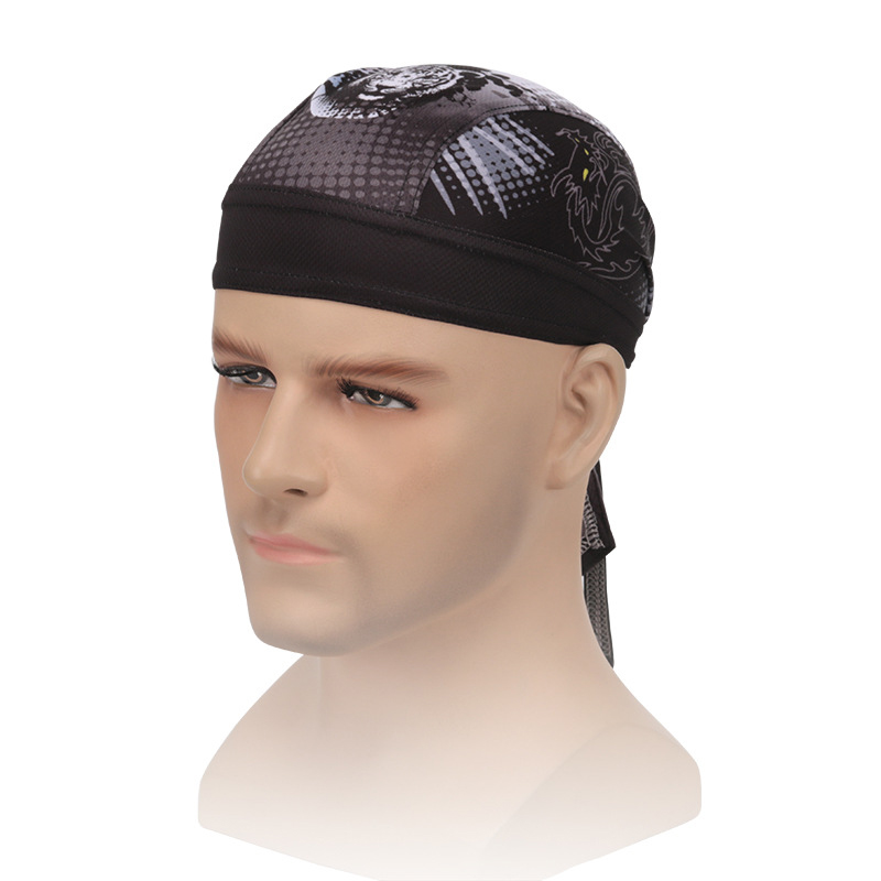 

Men's Bike Bicycle Cycling Cap Quick Dry Cyclings Caps Hat Outdoor Sport Cycling Caps Running Riding Headscarf Hat Headband, Style-6