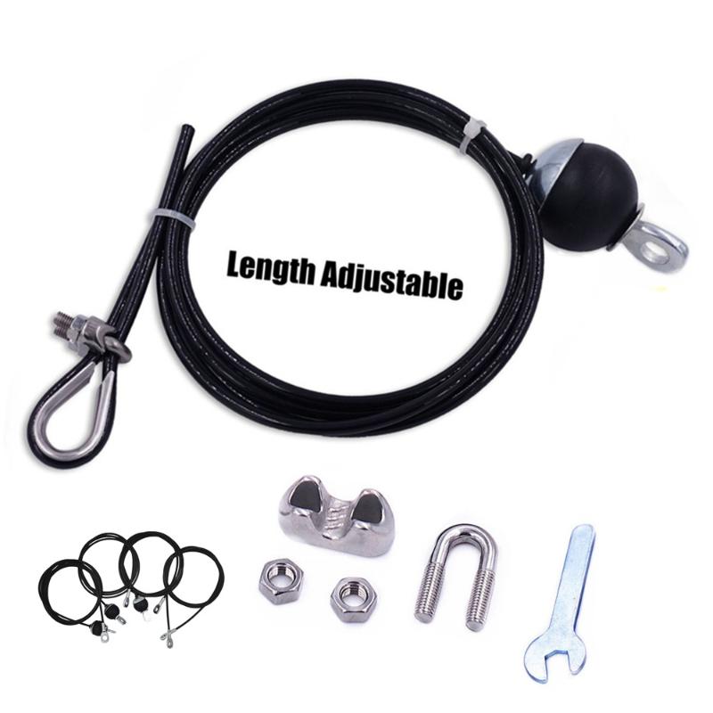 

1.4M-3M Gym Cable Wire Rope Heavy Duty Steel Home Gym Cable Fitness Pulley Accessories Arm Biceps Strength Trainning Equipment
