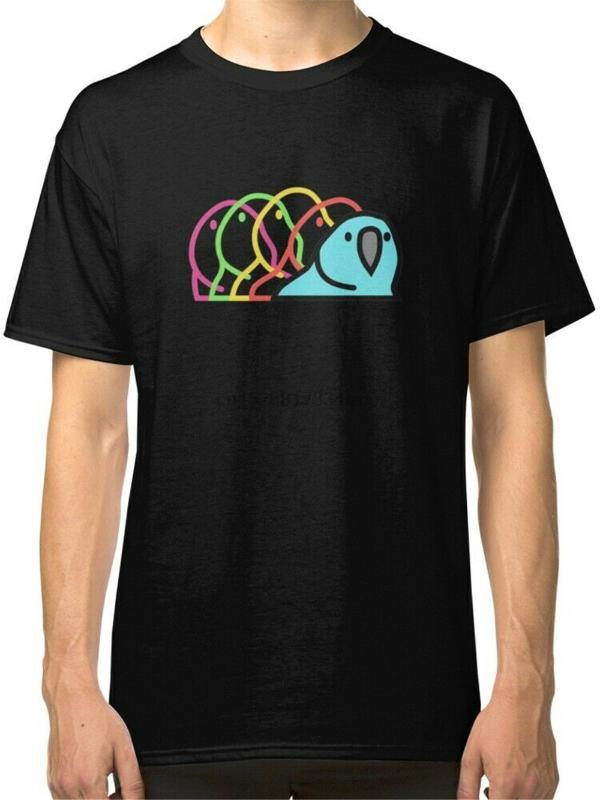 

Party Parrot - Slack Emoticon Parrot Style MenS Black T-Shirt Brand Clothing Tee Shirt, Men-darkpurple