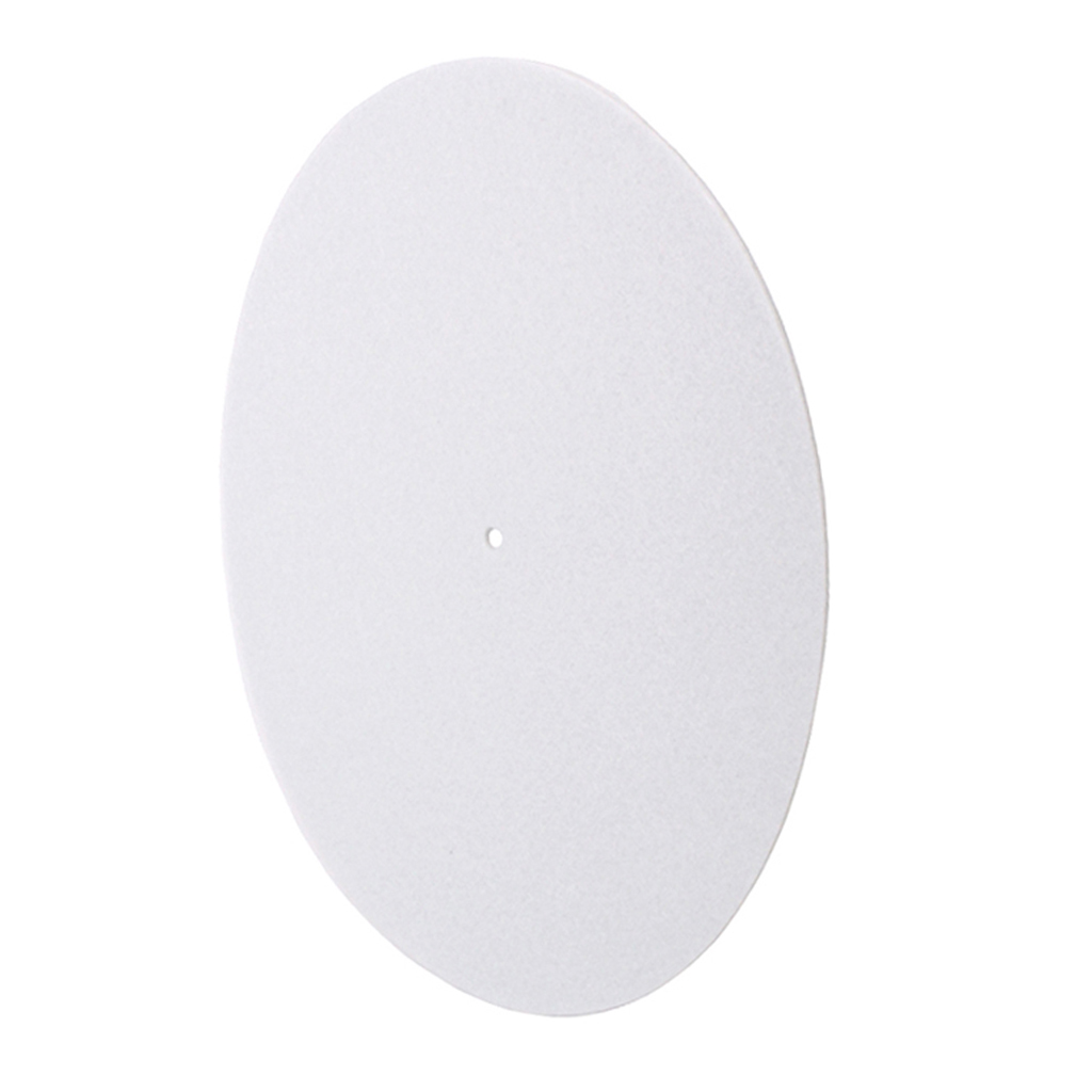 

Turntable Platter Wool Felt Mat White