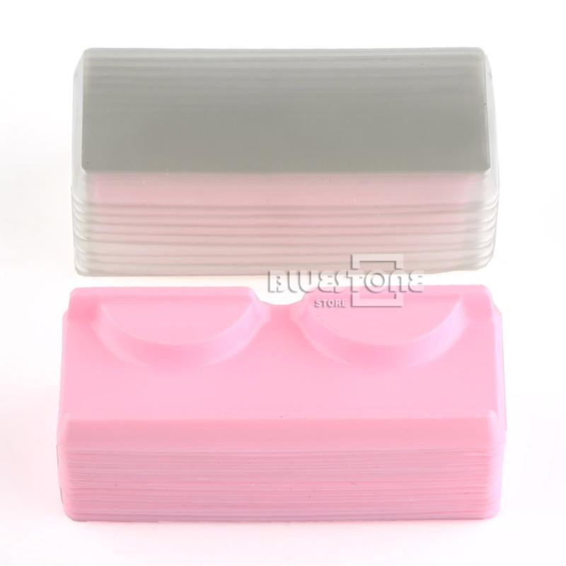 

25 Set Empty Storage Case Boxes For False Eyelash Care Makeup Artist Salon Tools