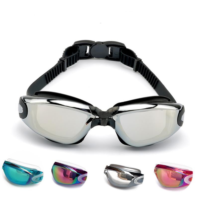 

Swimming Goggles Adult HD Waterproof Anti-fog Large Frame Swimming Goggles Diving Accessories UV Protection Summer Outdoor