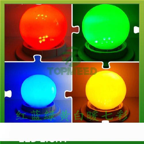 

Epacket RGB Full Color 0.5W 1W 2W 3W E27 LED ball Bulb light Effect DJ globe Lamp bubble Stage Lighting