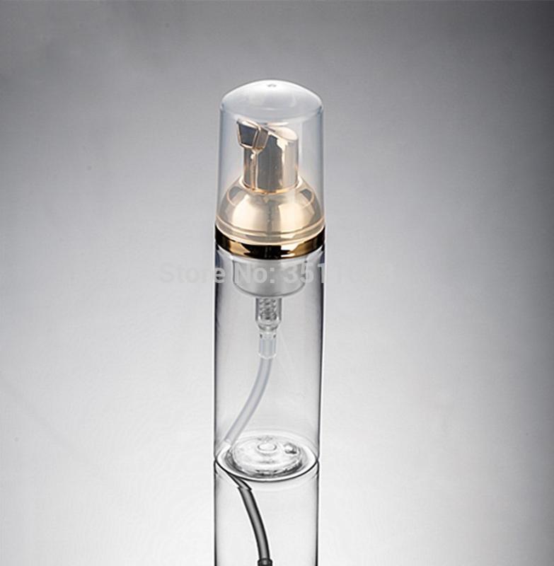 

30ml 50ml Plastic Foamer Pump Bottle Empty Cosmetic Bottle lashes Cleanser Soap Dispenser Foam White Silver Gold Pump