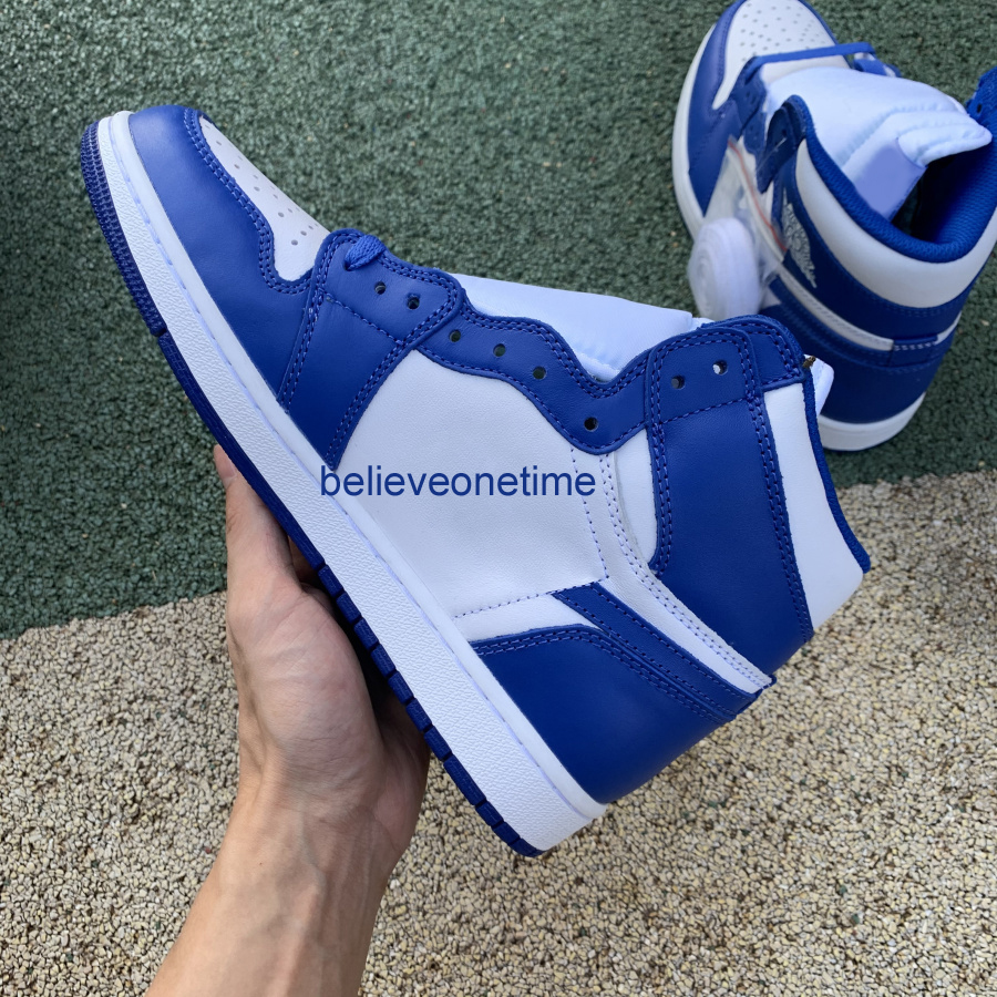 

Best Quality Jumpman 1 High OG Storm Blue 555088-127 Chicago Bred Red White Black Men Basketball Shoes Sneakers With Box Size 5.5-12