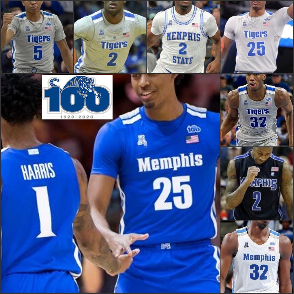 

2020Tigers NCAA Basketball Custom Any Name Number Jersey Damion Baugh Lester Quinones Ryan Boyce Isaiah Maurice Lance Thomas Malcolm Dandrid, White