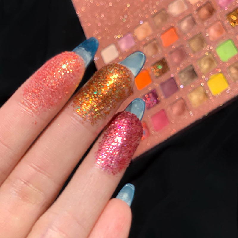 

40 Color Glitter Eye Shadow Pallete Eyes Makeup Matte Shimmer Pigmented Eyeshadow Palette Make Up Palette Cosmetics, 1pc