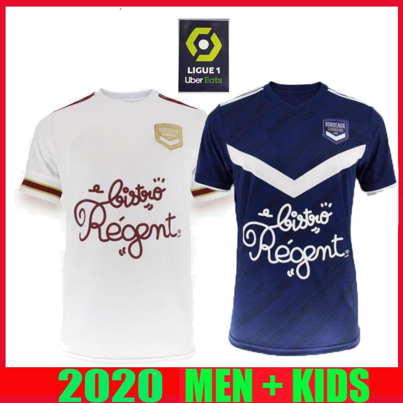 

20 21 Girondins de Bordeaux soccer jerseys 2020 2021 maillot de foot BRIAND S.KALU KAMANO BENITO DE Oudin men kids kit BASIC football shirts, Red