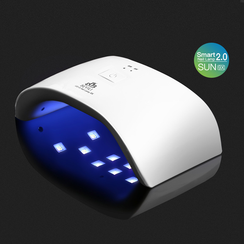 

Nail lamp 36W intelligent induction Nail Dryer UV LED lamp portable USB interface light curing tool, White