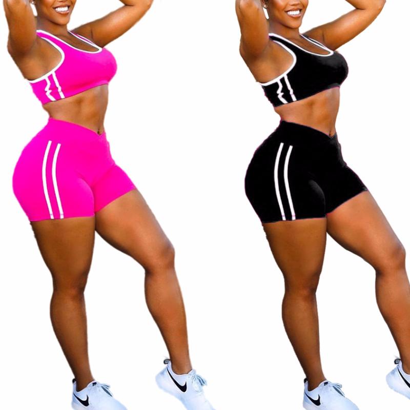 

2020 Tracksuit Women Plus Size Top And Pants Casual Outfit Sweat Suits Two Piece Sweatshirt Womens Outfits Ensemble Femme, Black