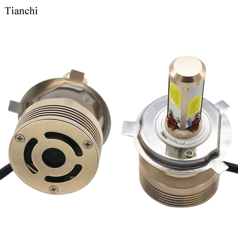 

Free Shipping COB Led Car Headlight H7 H11 LED 9006 9005 4 Side Bulb Car Headlight Fog Lamp