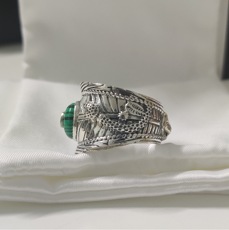 

Hot Selling Product Real Silver Gemstone Ring High Quality Silver 925 Ring Popular Couple Ring Fashion Jewelry Supply