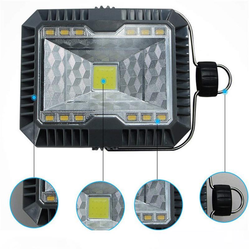 

Garden Solar Light Solar Floodlight Spotlight 3 Modes COB LED Working lighting USB Rechargeable Emergency Handheld Lamp