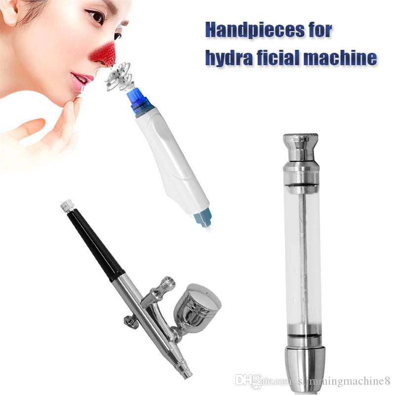 

High Quality Hydra facial Handles Microdermabrasion Hydrafacial handpiece skin cleasing oxygen spray gun handle for hydrafacial equipment
