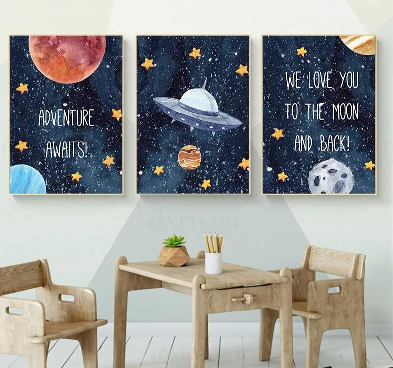 moon nursery decor