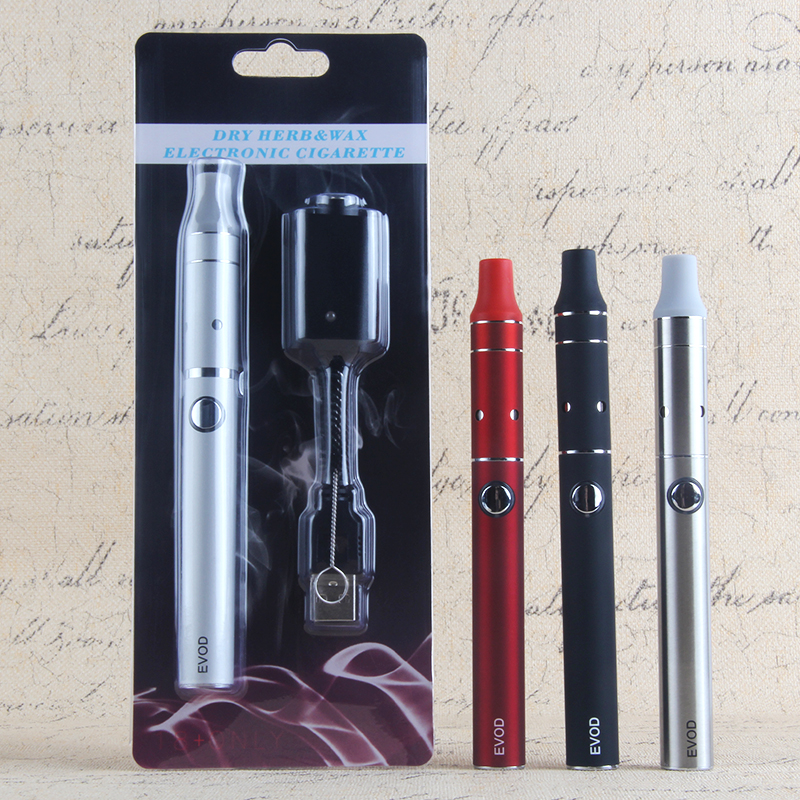 

Evod Mini Ago g5 Dry Herbal Vaporizer 510 Thread Vapor Battery eGo E Cigarette Wax Herb Vape Pen Starter Kit Blister Pack, Remark color