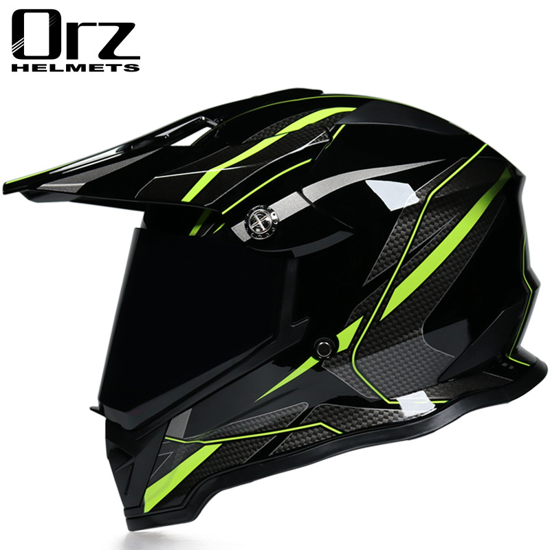 

NEW Motorcycle Helmet Motocross Full Face Crash Helmet Visors DOT Approved Multiple Colour