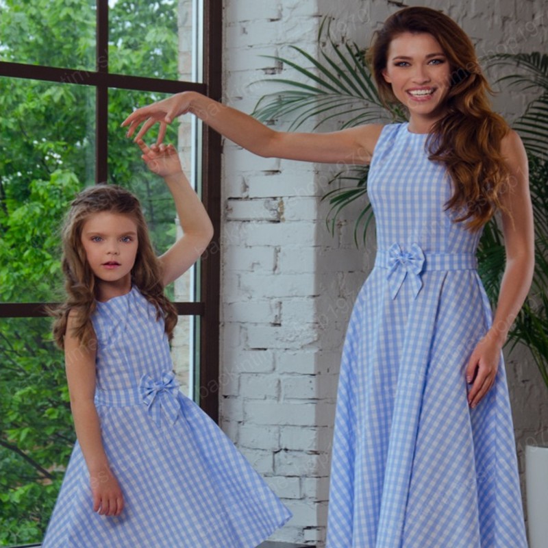 mom and daughter princess dresses