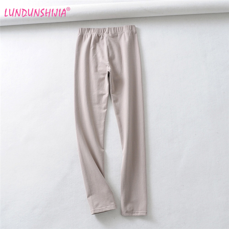 

LUNDUNSHIJIA 2020 Spring Autumn Women' Tight Sports Long Pants Slim Fit For Women Classic Solid Skinny Trousers 5 Colors, Black