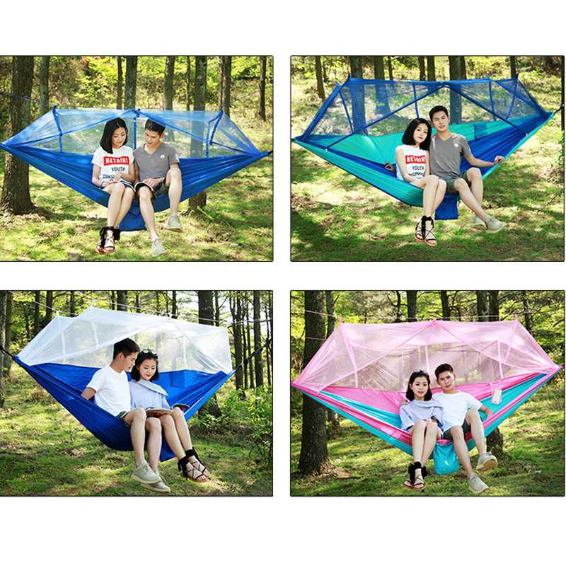 

Ultra-light Anti-mosquito Net Parachute Hammock With Anti-mosquito Bites, Used For Outdoor Camping Tents Hammock Tents
