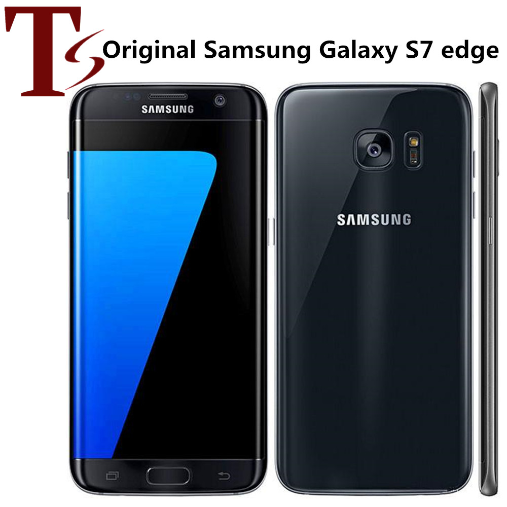 

Refurbished Original Samsung Galaxy S7 Edge smart phone G935F G935A G935T G935V G935P 5.5 inch Quad Core 4GB RAM 32GB ROM 4G LTE, Black