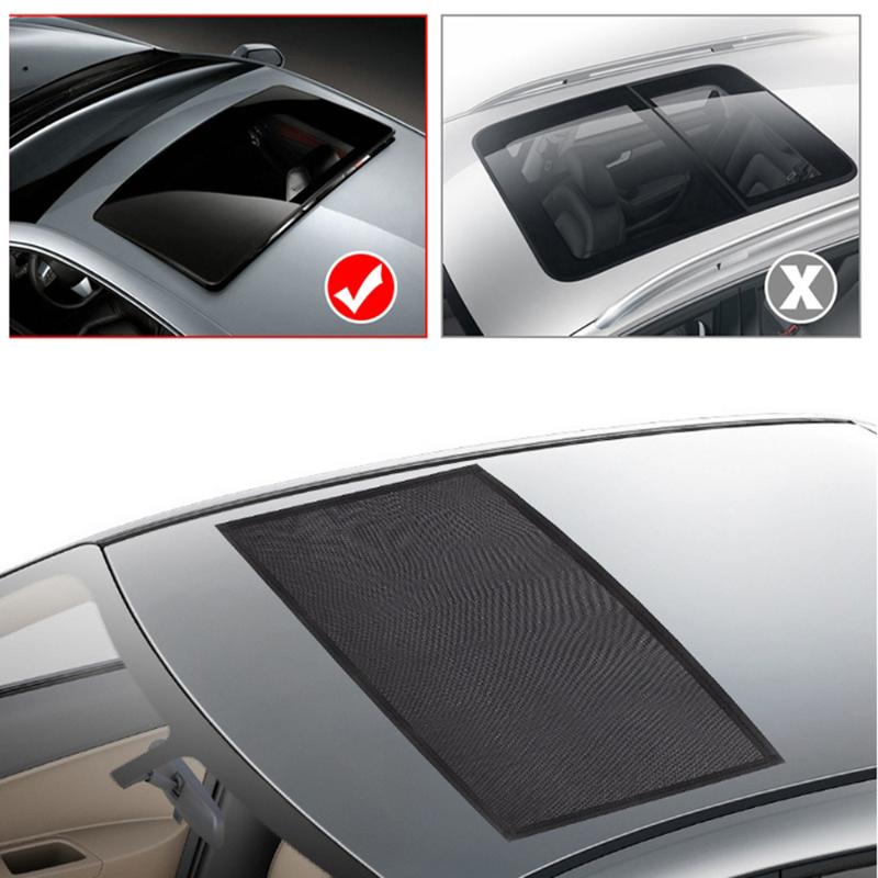 

Car Sunroof Sunshade Mosquito Block Protective Cover Net Roof Heat Insulation New And High Quality