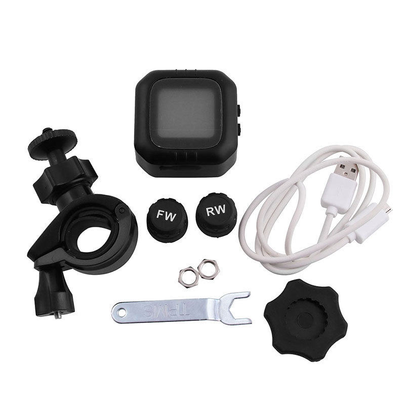 

Waterproof Wireless High Precision Motorcycle TPMS Tire Pressure Monitoring System Motor Tyre Auto Alarm