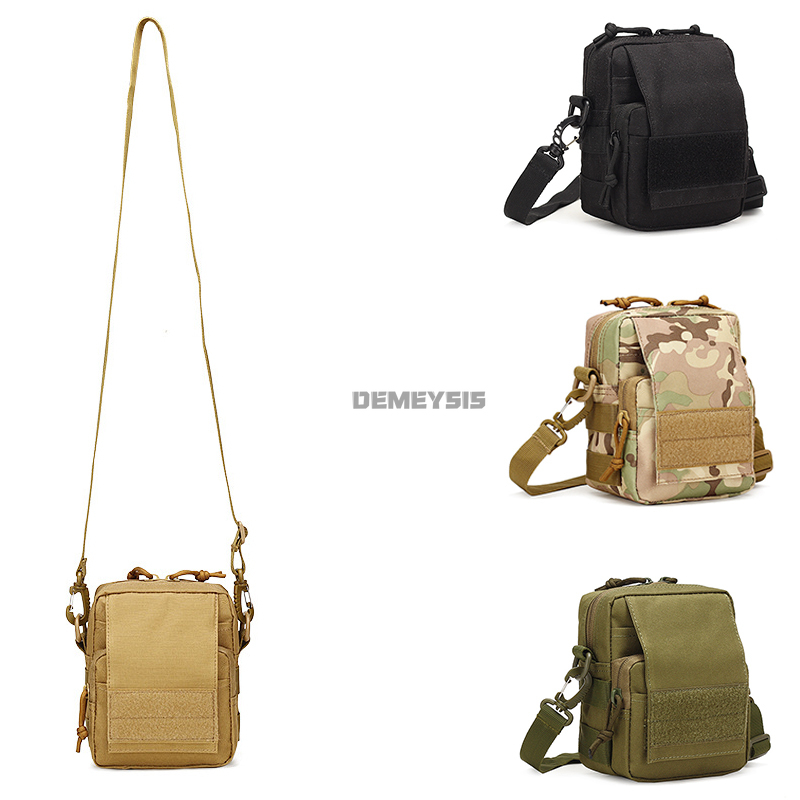 

Army Molle Tactical Shoulder Bags Trekking Sports Travel Backpacks Waterproof Fishing Camping Hiking Hunting Rucksack, Black