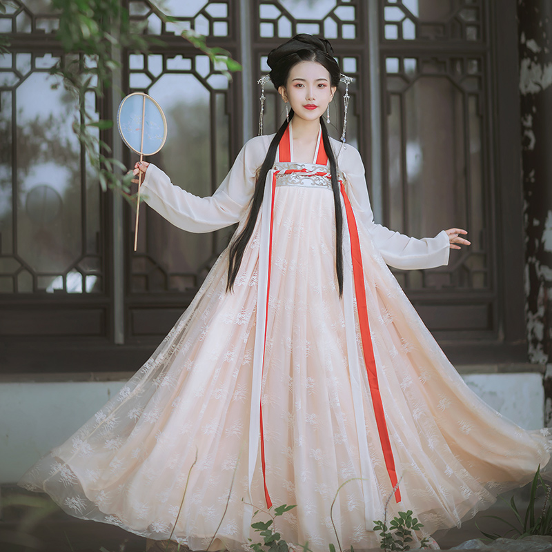 

2020 Women Hanfu Dress Traditional Chinese Dance Costumes National Hanfu Dress Tang Dynasty Fairy Festival Outfit DQS5030, Only coat