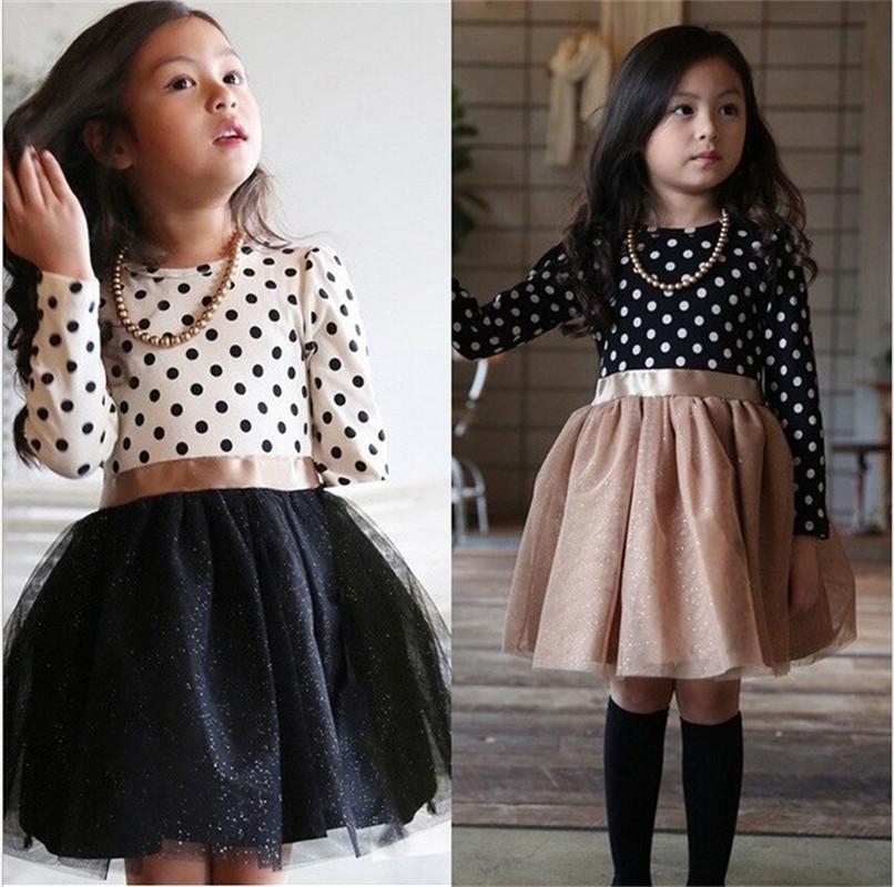 

Baby Kids Autumn Winter Dresses For Girls Party Frock Lace Hollow Princess Children School Wear Kids Clothes Girl Clothing 6T, White