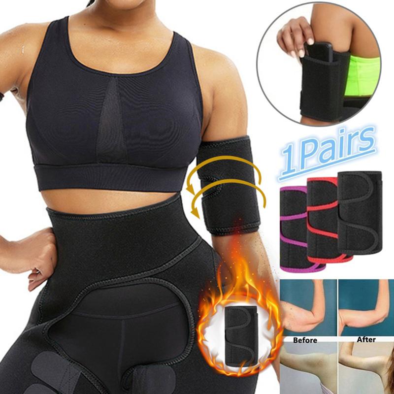 

Arm Trimmers Slimming Arm Shaper Slimming Belt Helps Tone Shape Upper Arms Sleeve Shape Taping Massage For Women, Black