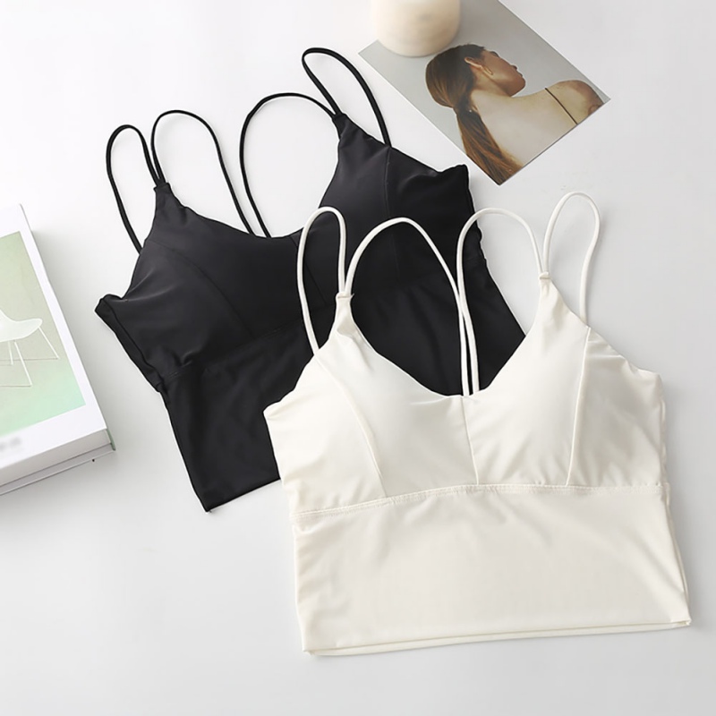 

Seamless Sports Bra Push Up Running Yoga Crop Top Women Brassiere Sport Femme Fitness Breathable Underwear, Black