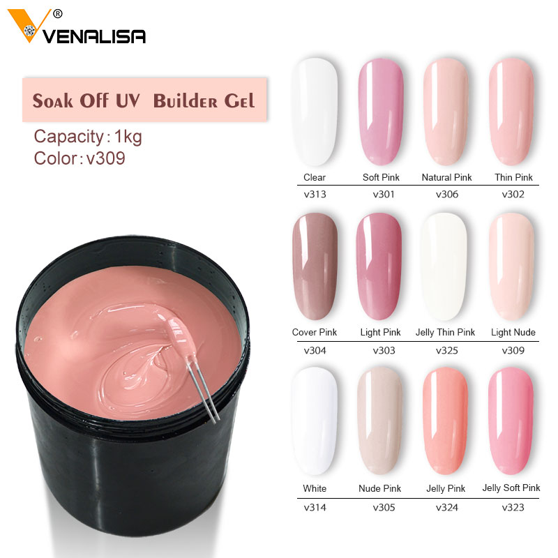 

#801 nail gel manufacturer 1kg clear transparent uv hard Jelly gel, 307