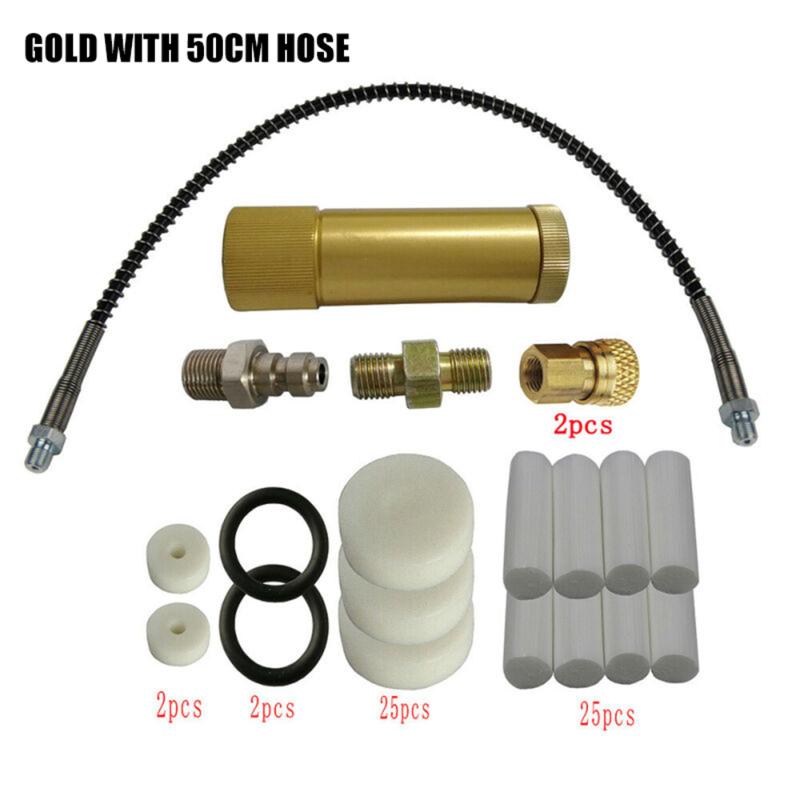 

High Pressure PCP Hand Pump Air Filter Oil-Water Separator Set Tank 8mm/M10*1 Thread W/50cm/100cm Hose
