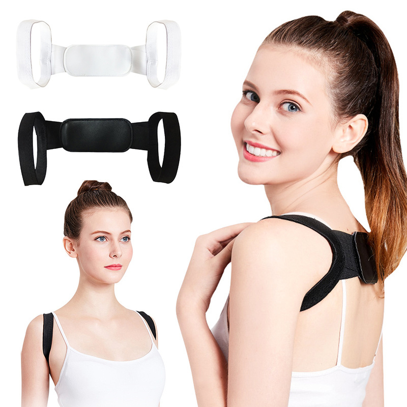 

Adjustable Therapy Posture Corrector Shoulder Support Back Brace Posture Correction Back Support Shoulder Belt Massager Tools, A1