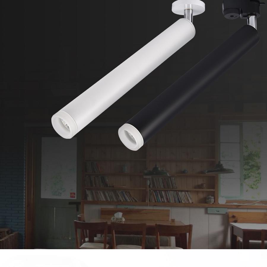 

led ceiling Lamp spotlight Kitchen Island Dining Room Shop Bar Counter Decoration Cylinder Pipe track Light Kitchen Lamps