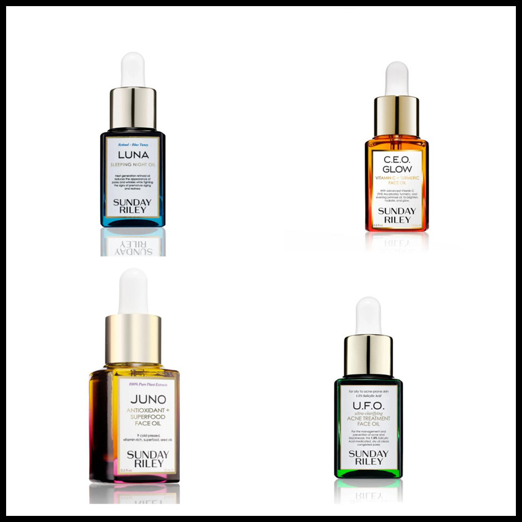 

EPACK New Face Oil Skin Care Sunday Luna & UFO & Juno & Ceo 0.5oz. 15ml High quality DHL free