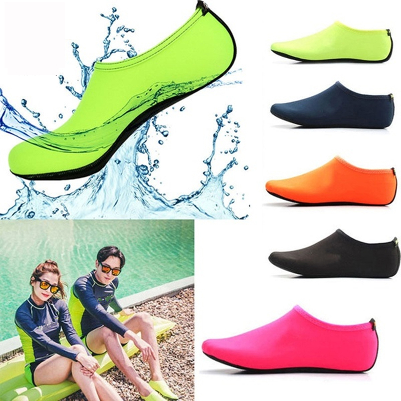 

Unisex Diving Sock Barefoot Water Sports Skin Shoes Aqua Sock Snorkeling Seaside Swimming Pool Non-slip Anti-skid Yoga Shoe
